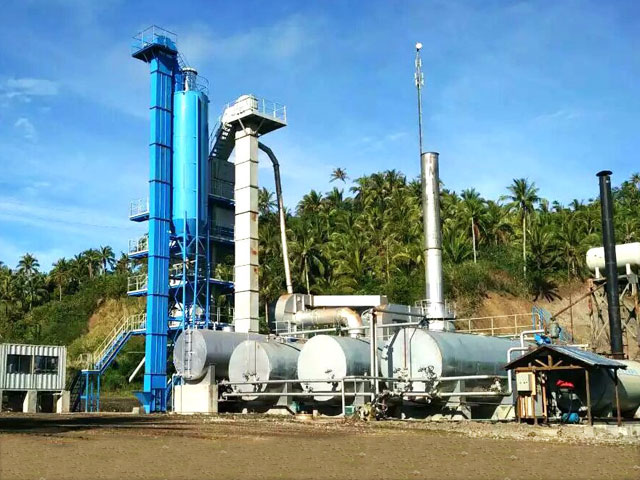 LB1500瀝青攪拌(bàn)站