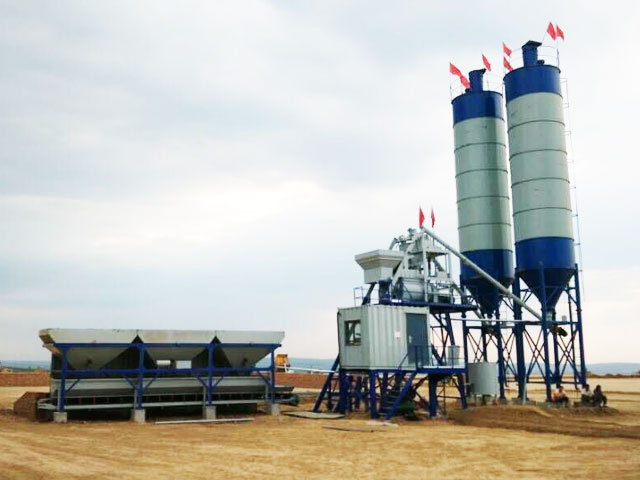 HZS50混凝土攪(jiǎo)拌站