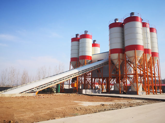 HZS180商品(pǐn)混凝土攪(jiǎo)拌站