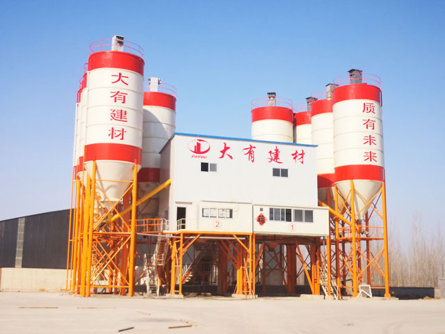 大有建材(cái)混凝土攪(jiǎo)拌站